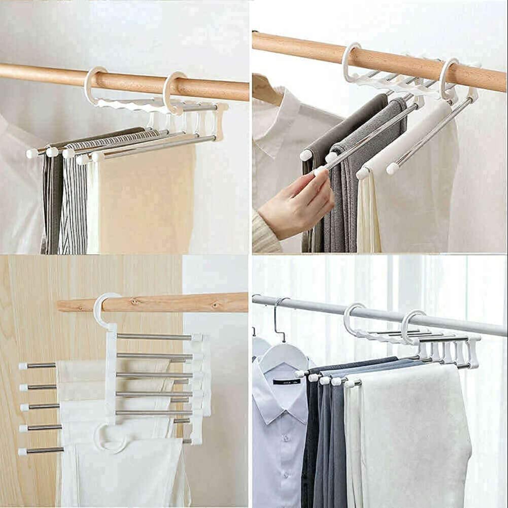 5-In-1 Cloth Steel Hanger