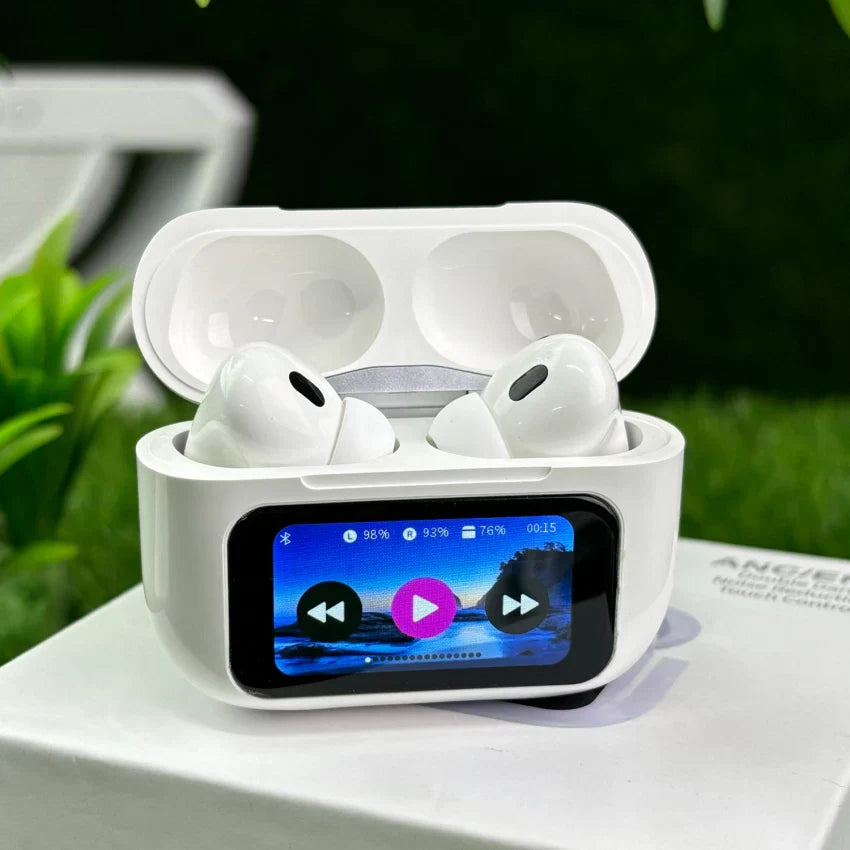 Bluetooth wireless airpod with display