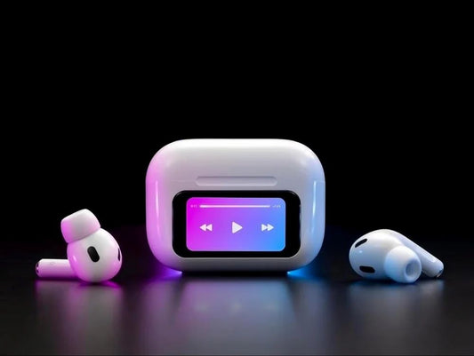Bluetooth wireless airpod with display