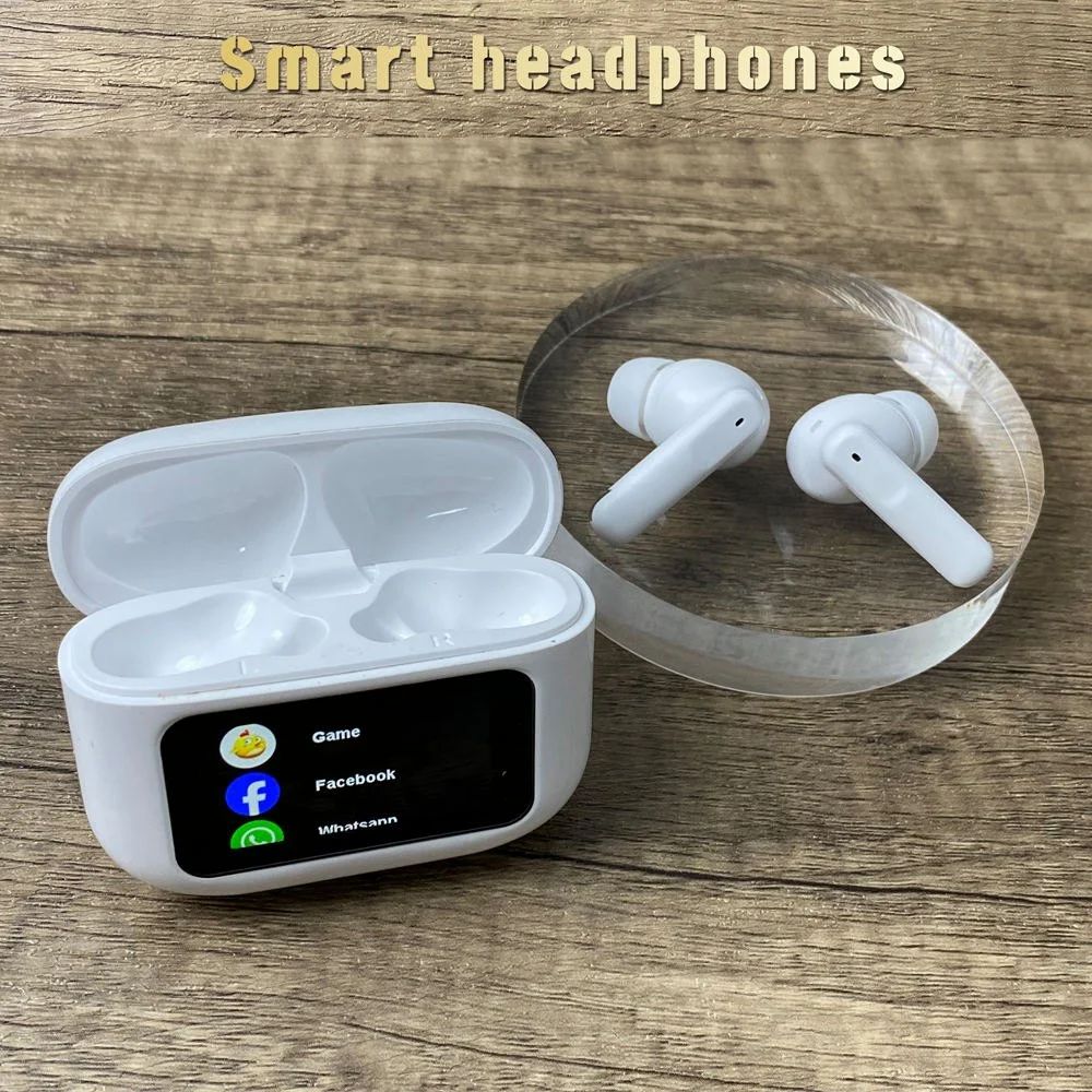 Bluetooth wireless airpod with display