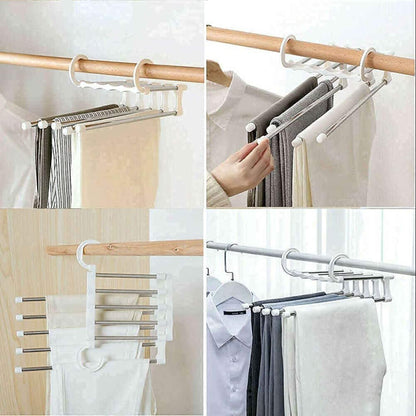 5-In-1 Cloth Steel Hanger